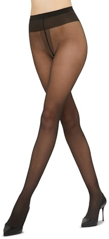 Wolford Women's Individual 20 Tights, 20 DEN, Black (Nearly Black), Small (Size: S)