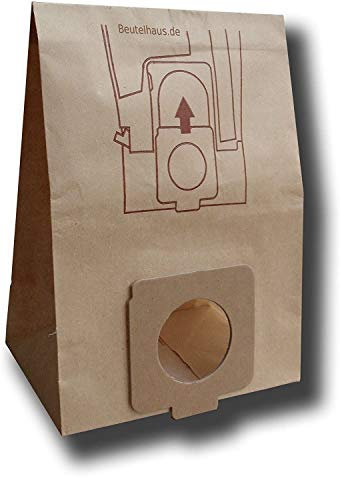 10 Staubsaugerbeutel kompatibel mit Moulinex Compact De Luxe 1000SL 1100SL 1150 1200 1200E 1200SL 1250 1300 1350 1400E 1400 Turbo Electronic 1500 Boost Air 1500E 1500SE 1600 vario electronic, plus, sl