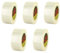3M Lot de 5 rubans adhésifs armés Transparent - 50mm - 8956-50