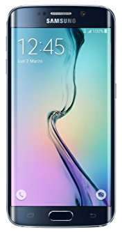 Samsung G925 Galaxy S6 edge Smartphone, 32 GB, Nero [Italia]