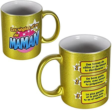 Mug les règles d'or de Maman