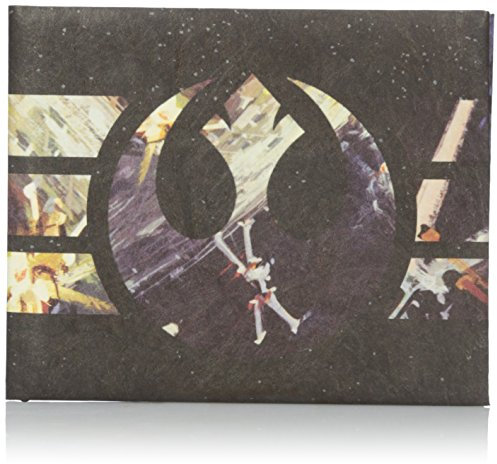 STAR WARS Dynomighty Wallet Herren Ultra Dünne Starke Tyvek-Geldbörse von Dynomighty – Rebel-Logo mit X-Wings