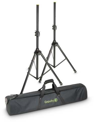 Gravity SS 5211 B Set 1 Set von 2 Lautsprecher steht mit Tasche