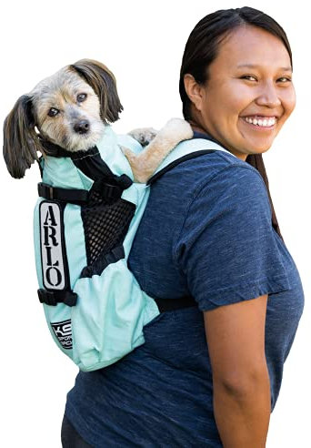 K9 Sport Sack TM Air | Zaino per cani di media e piccola taglia | Parte frontale regolabile | Borsa da viaggio per cani approvata dai veterinari