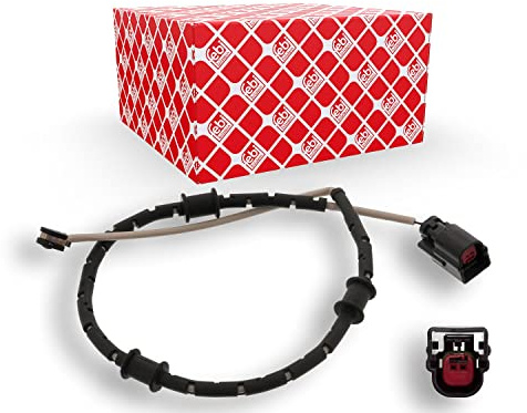 febi bilstein 47375 Verschleißkontakt , 1 Stück | Kompatibel mit: JAGUAR F-TYPE Cabriolet, F-TYPE Coupe, XF I, XF II, XF SPORTBRAKE, XJ, XK II Cabriolet, XK II Coupe