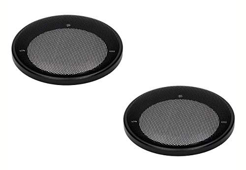 Audioproject A316 - Lautsprecher Gitter für 100mm DIN Lautsprecher Kunststoffring mit Metallgitter schwarz