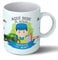 Planetacase - Taza tractorista - Regalo Original - Cerámica 330 mL - Taza Desayuno Apta para Microondas y Lavavajillas - Agricultores - Resistente a Lavados