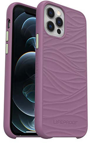 LifeProof Wake Hülle für iPhone 12 / iPhone 12 Pro, stoßfest, Sturzschutz bis 2 Meter, schlanke schützende Hülle, Nachhaltig hergestellt aus recyceltem Ozeanplastik, Lila