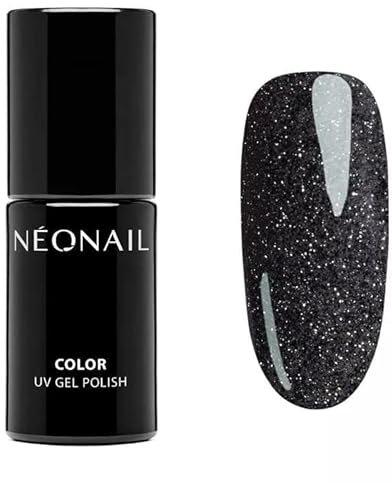 NEONAIL UV Nail Polish 7.2 ml Silver Nice Street Party NEONAIL Colours UV Varnish Glitter Gel Nails Nail Design Shellac