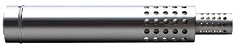 0℃ Outdoor Chimney Pipe Durable Double-wall Burning Stove Pipe Stainless Steel Connector for Gas Wall-hung Boilers,Balanced Water Heaters,Smoke Exhaust Pipe of Gas Heater,same direction outlet pipe