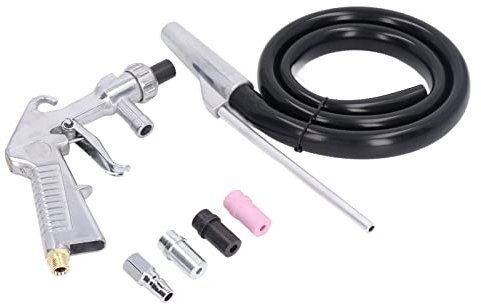 YWBL-WH Kit Pistola Sabbiatrice Sabbiatrice Tubo Connettore Ugello Armadi Sabbia Tubo Aspirazione Sabbia