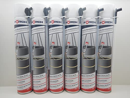FÖRCH 1K PU BRUNNENSCHAUM SCHACHT BAUSCHAUM SCHAUM 750ML (6)