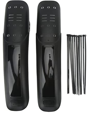 Socobeta Fahrradschutzblech-Set,2 STÜCKE Mountainbike-Schutzbleche Vorne und Hinten,Kompatibel mit MTB-Schutzblech mit Kabelbindern für 26 Zoll, 27,5 Zoll und 29 Zoll
