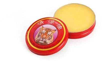 Vakitar Tiger Essential Balm Ointment Cream Red Headache Cold Dizziness Balsamo Suitable for Daily Use in The Home or Yard