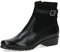 CAPRICE Damen Stiefeletten mit Absatz mit Schnalle Kleiner Absatz, Schwarz (Black Nappa Co), 37.5 EU