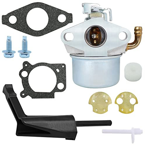 Realman Kit carburateur 12211 215369 215369 215434 792970 798654 214706T pour motoculteur Briggs & Stratton 150000 850 Intek 190 John Deere 020382 Poulan Pro PRRT850 96092001301