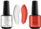 Shayenne 2er Set UV Gel Nagellack 1 Angel White Weiss 15 ml + 36 Flamingo Orange 15 ml UV LED Lampe Farblack Gellack Nagel Lack Nail Polish Nagelgel Shellac (30 ml)