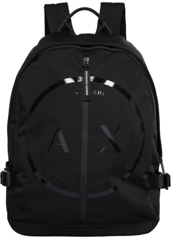Armani Exchange Men's Antigua Backpack, Black