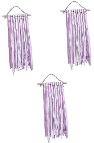 Alipis 3pezzi Organizer Per Fermagli Per Porta Accessori Per Bambine Con Design Elegante Soluzione Pratica Per Riporre Mollette e Cerchietti