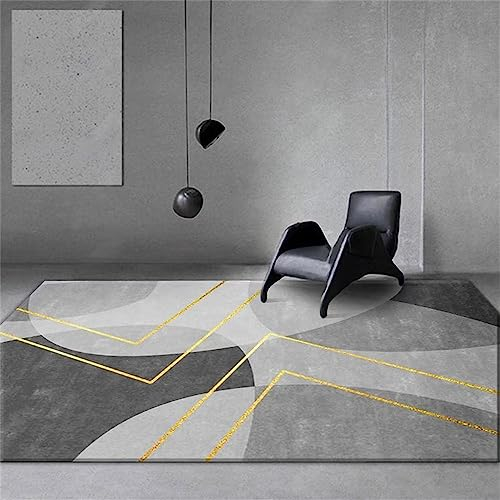 Kunsen deko modern Einfaches Wohnzimmer kinderzimmer Teppich grau Flickenteppich Schlafzimmer teppich180X280CM