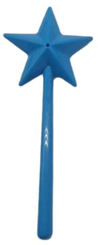 yuwqqoajv BPA-free Star Wand Spice Shaker Durable Wide Application Non-toxic Star Wand Pepper Shaker ABS Salt And Pepper Shaker, Blue - 1 Hole