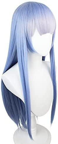 LINLINCD -Wig Anime Cosplay Ram Ram Ram Cos Wig Long Hair Models from Zero the Other World Life Wig Hair Anime Wig Pink Ram