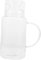 CIYODO 1juego Jarra De Vidrio Templado Para Agua Fría y Caliente Resistente Altas Temperaturas Para Té Jugo y Bebidas Caseras Con Asa Ergonómica y Tapa