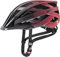 uvex i-vo cc MIPS - Leichter Allround-Helm für Damen und Herren - MIPS-Sysytem - erweiterbar mit LED-Licht - Black-red matt - 56-60 cm