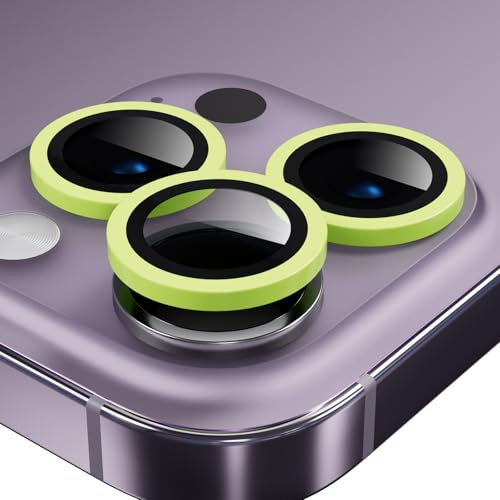 AKABEILA Compatible avec iPhone 12 Pro Max - Protection d'objectif d'appareil photo en verre trempé 9H - Transparent - Anti-rayures