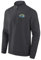 Green Bay Packers NFL Sweatshirt Pullover Gradient 1/2 Zip Crew (DE/NL/SE/PL, Alphanumerisch, XL, Regular, Regular, Braungrau)