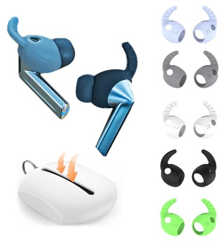 5 Pairs Silicone Ear Hooks for Samsung Galaxy Buds3 Pro Replacement Ear Cover for Galaxy Buds 3 Pro, Galaxy Buds3 Pro Ear Tips