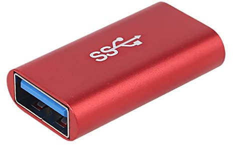 Adaptador USB hembra a hembra de metal de alta velocidad USB acoplador extensor convertidor para PC portátil cable de datos USB