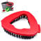 Cepillo Triangular Cabezal de Cepillo Multifunción para Vileda Turbo Easywring Cabezal de Repuesto para Fregona Giratoria für Badezimmer und Küchenfliesen