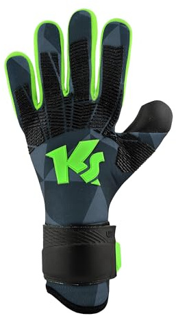 KEEPERsport Torwarthandschuhe Varan8 Champ NC, ohne Fingerschutz, Fußballhandschuhe Unisex, 4 mm Supreme Claw - mit elastischer Lasche, Größe: 10,5