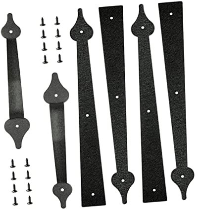 POPETPOP 1ensemble Charnières De Porte Pour Garage Résistantes Corrosion Faciles à Installer Adaptées Aux Portes Intérieures Et Vitrées Pratique Pour Mobilier Et Travaux De