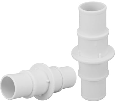 KIMISS Pool-Schlauchkupplung für 1-1/4 Zoll und 1-1/2 Zoll – 2 Stück Langlebiger Schwimmbad-Vakuumschlauch-Adapter