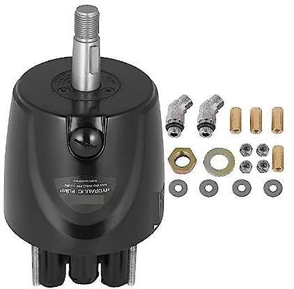 Hydraulische Außenbord-Lenkpumpe for Motoren bis 150 PS, Frontmontage-Helm for Angeln, Marine, Bootszubehör(HH4314-3)