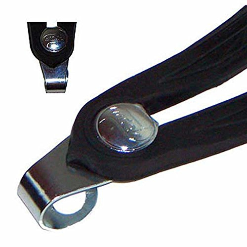 BIBIA Unisex – Erwachsene Spanngurt, schwarz, 75cm