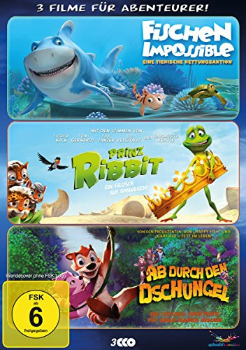 Abenteurer Box : Fischen Impossible - Prinz Ribbit - Ab durch den Dschungel [3 DVDs] [3 DVDs]