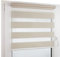 Deco4Me Doppelrollo Klemmfix ohne Bohren - 90 x 200 cm, Beige - lichtdurchlässige & blickdichte Jalousien zum Klemmen - Duo Rollo für Fenster innen, Klemmrollo - Stoffbreite 86 cm