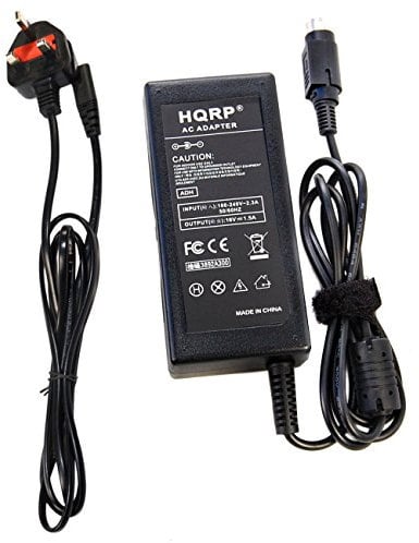 HQRP AC Adapter for Harman Kardon SoundSticks I, II, III, 1, 2, 3 Multimedia Speaker System Sound Sticks Power Supply Cord 16V 1.5A NU40-2160150-I3 AP3211-UV 700-0036-001