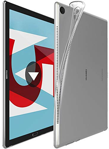 ebestStar - for Huawei MediaPad M5 10.8 Case Tablet 10.8, Silicone Cover, Premium Protection, Ultra Clear Transparent, Transparent