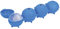 Colourworks Sphere Ice Cube Moulds, Makes 4 Giant Slow Melting Balls, Gift Boxed, LFGB Grade Silicone, Blue, 21.5 x 7 x 4cm