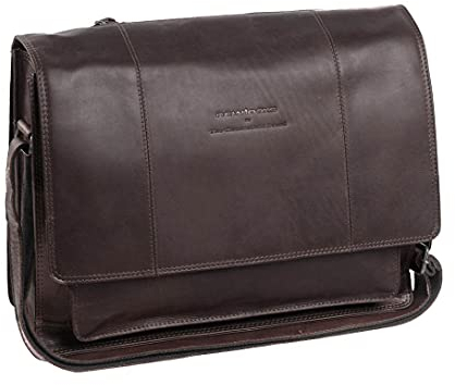 The Chesterfield Brand Wax Pull Up Gent Fahrradtasche Leder 40 cm Laptopfach