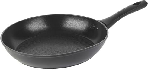 Salter BW08772 Geo Hex Large Frying Pan, 5 X Tougher* Diamond-Effect Non-Stick, Advanced Hi-Low Technology Reduces Burning, Induction Safe, Dishwasher Safe, Lightweight, Forged Aluminium, 30 cm