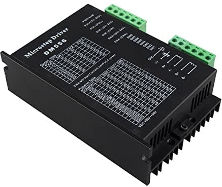 Jopto Stepper Treiber, DM556 2 Phasen Schrittmotortreiber DC 24V-50V 42/57 Stepper Motor Driver Peak 5.6A
