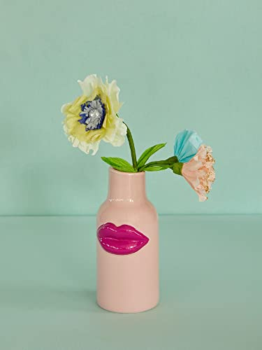 RICE - Keramikvase - Fuchsia Lips klein