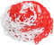 vidaXL Warning Chain - Red and White 30 Meter - Durable Lightweight Plastic Barrier Chain for Restricting Access and Increasing Safety.