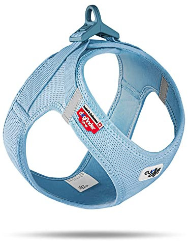 Vest Harness curli Clasp Air-Mesh Skyblue 2XS