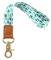 INNObeta Schlüsselband, Fashion Wristlet Umhängeband mit Metall Ring und Hohe Qualität Leder, Ideal für Handy, Schlüssel,Zweiseitiger Druck in Voller Farbe- Mattglas